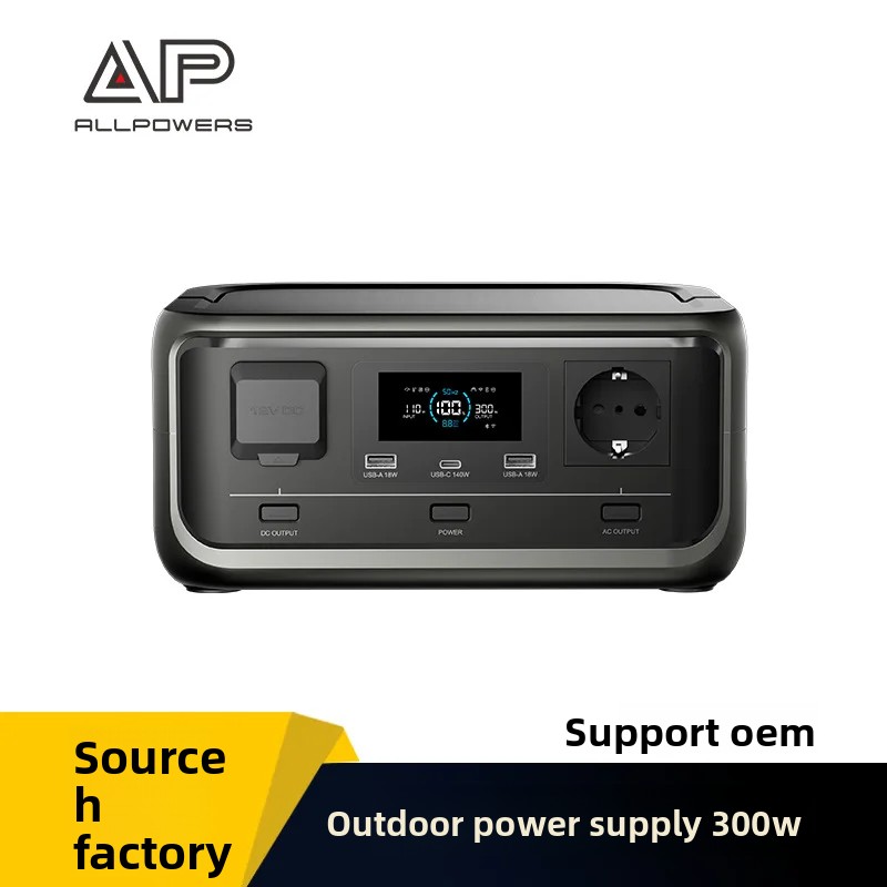 Outdoor Power Station - Портативная электростанция P300, 300 Вт, LiFePO4,