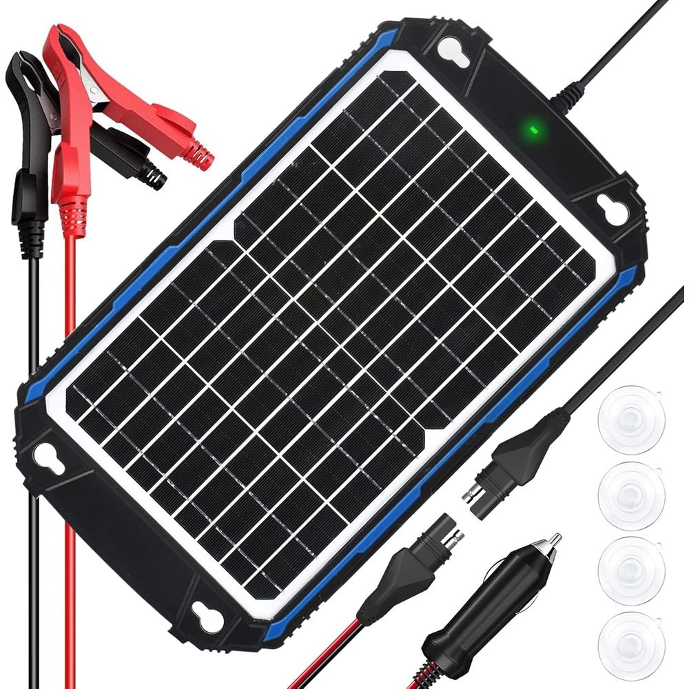 Solar Panel - Водонепроницаемое зарядное устройство и контроллер поддержания