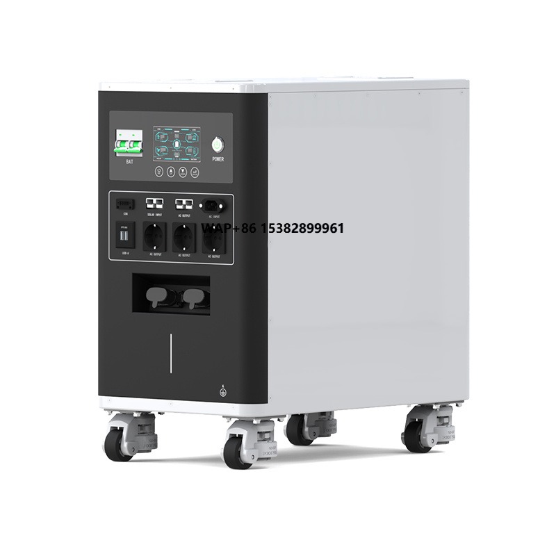 Power Inverter - Портативная домашняя энергетическая станция 6,6 кВт·ч,