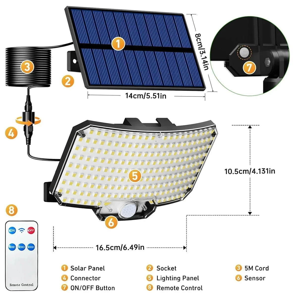 Солнечные уличные светильники  – обзор и цена Solar Lamp
