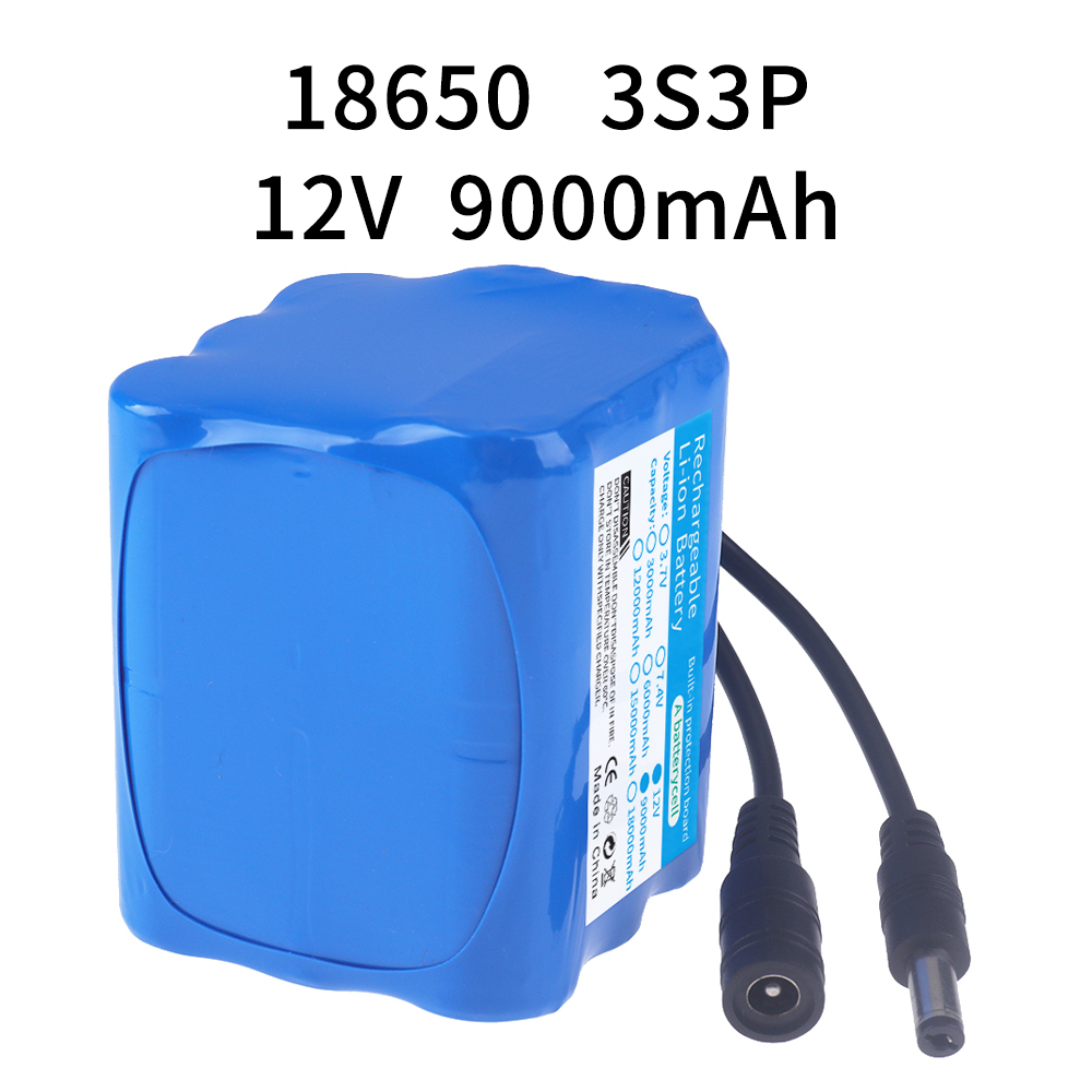 Литий-ионный аккумулятор 12В 9 – обзор и цена Lithium Battery 12V